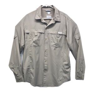 Columbia‎ Long Sleeve Shirt Men’s XXL Omni-Freeze Zero Sweat Activated Cooling.